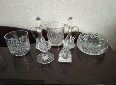 Nice Large Lot Of Galway Lead Crystal In Gorey