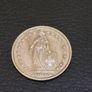 1982 One Franc Switzerland Coin Low Mintage Key Date Suisse Image 3
