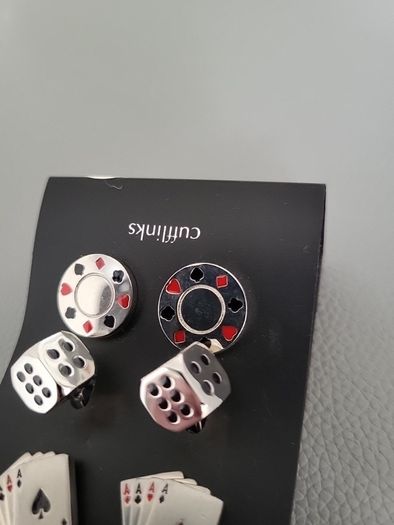 Cufflinks  x 3 pair