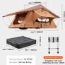 Roof Tent Hard Shell  Jeep SUV Van Pickup Image 3