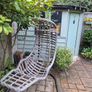 Outdoor Hanging Swing Chair with Cushion Image 2