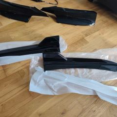 BMW F30 car parts, front and rear bumper splitters, interior centre trim cover