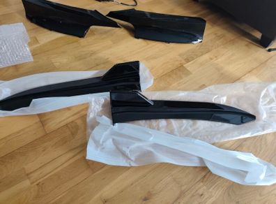 BMW F30 car parts, front and rear bumper splitters, interior centre trim cover
