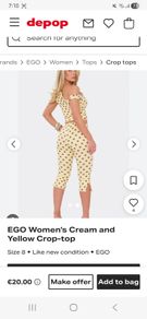Polka dot co ord from ego fashion