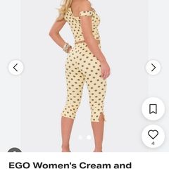 Polka dot co ord from ego fashion
