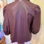Ladies leather shirt Image 3