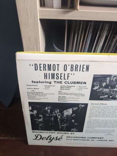Dermot O'Brien And His Clubmen - Dermot O'Brien Himself (LP, Album) Vinyl