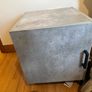 2 Grey bedside cabinet Image 3