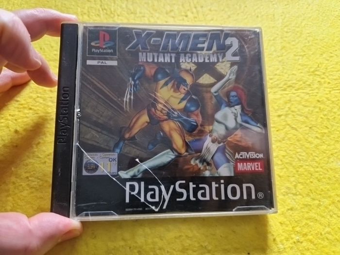 X Men Mutant Academy 2 PlayStation1 Ps1 PlayStation2 Ps2 games Original
