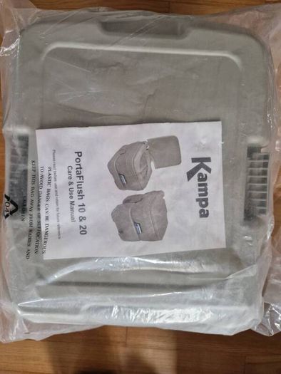 Kampa Portaflush 10 Portable Toilet UNUSED