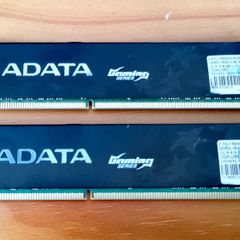 DDR3 ADATA 8gb (2x4gb) 9-9-9-24 1600 Mhz / Ax3u 1600gc4g9-2