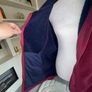 Ladies Pink & Navy Waterproof Fleece from Jack Murphy Image 5