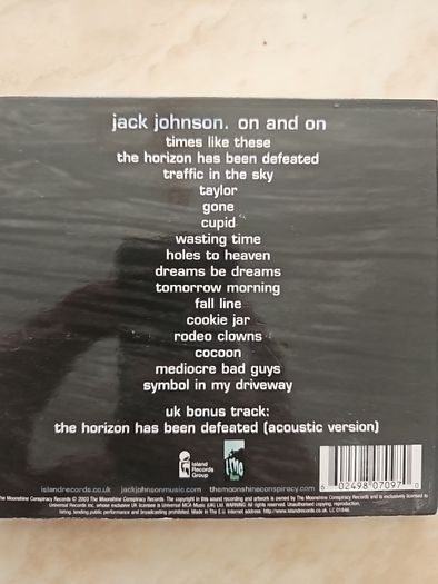 Jack Johnson 5 CD Lot