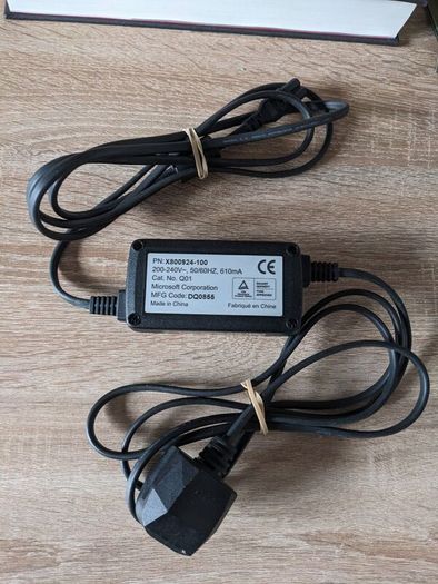 Official Original Xbox Safety Power Cable (Tested & Working)
