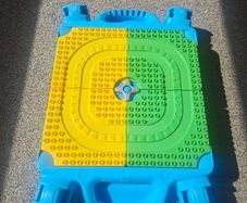 Mega Blocks storage and play table