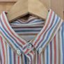 Octobre Editions Mens Large Striped Linen Blend Shirt Image 4