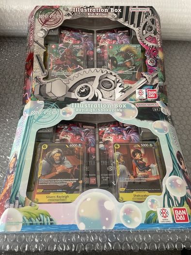 One Piece Illustration Box 7 & 8 Rayleigh Kid Killer