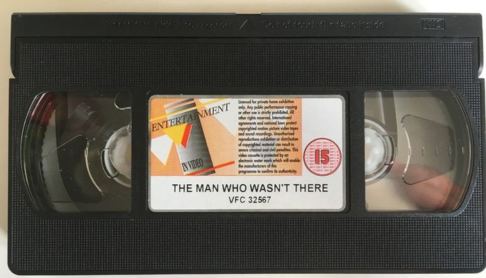 The Man Who Wasn't There [2001] (Coen Brothers) (PAL VHS Cassette Movie)