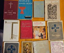12 X Religious Vintage Books & Booklets 1950-60-70s. See Photos For Same.