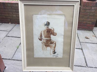 Art - Original J. Haugh Watercolour.
