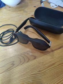 XREAL one vr glasses with case and cable