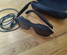 XREAL one vr glasses with case and cable