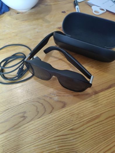 XREAL one vr glasses with case and cable
