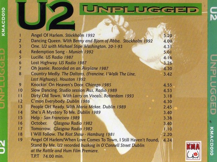 U2 - Unplugged -  Very Rare