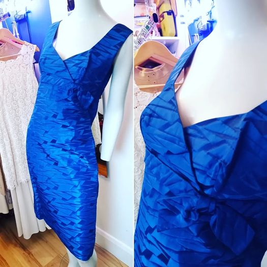 Original 1960s Designer Jean Allen Vintage Dress