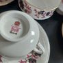 Fabulous Vintage China Tea for Four Teaset, by the Quality Maker Paragon Fine Bone China in the Stylish "Michelle" Pattern Image 5