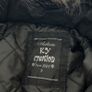 Black heavy winter coat with detachable hood Image 4