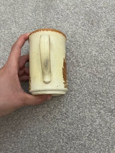 Vintage Ashdale Pottery English Country Cottage Stoneware Mug Made in England