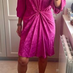 Hugo Boss pink midi dress, brand new with tags.