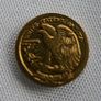 US 20 Miniature 24K Gold Plated Token Saint Gaudens. Image 3