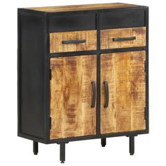 Sideboard 60x30x75 cm Rough Mango Wood