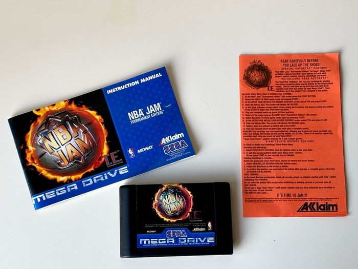 NBA Jam Tournament Edition for Sega Mega Drive - Boxed and Minty