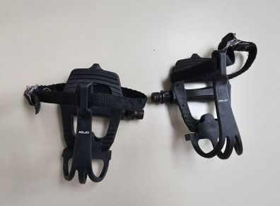XLC VP-335T Pedals with Toe Clips and Straps