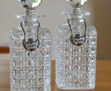 Victorian Decanters with T.Goode and Company labels