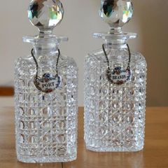 Victorian Decanters with T.Goode and Company labels