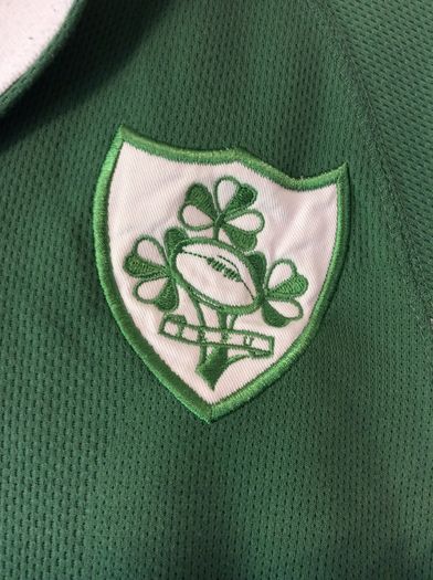 Ireland Jersey. Rugby Union. Super Rare Player Specification Home Jersey From Triple Crown Winning Season 2006-2007. Official Canterbury Jersey.
