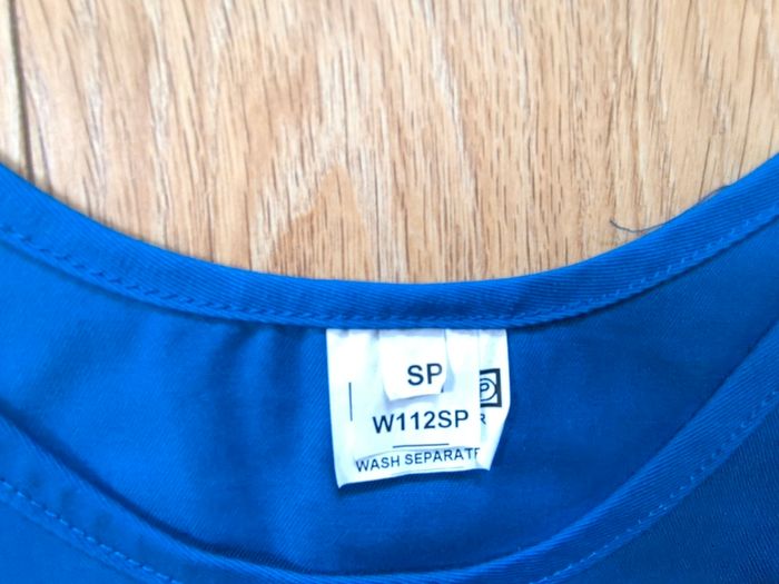 apron blue new , set of 5 aprons