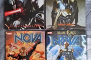 NOVA graphic novels. By Dan Abnett &amp; Andy Lanning. War Of Kings. Secret Invasion. From Marvel Comics
