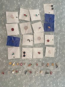 Assorted Pins 40 pcs, Bright and Fun