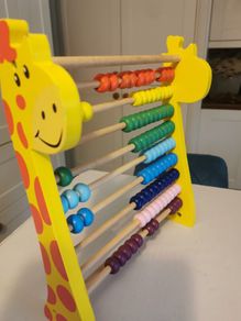 Wooden abacus