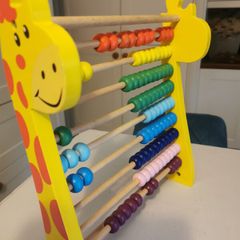 Wooden abacus