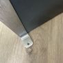 Ikea grey shelf with metal holder Image 2