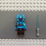 lego Star Wars sw1428 Aayla Secura minifigure- Nougat Lips Image 2