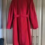 Beautiful red woman autumn coat 10 / 42 Image 7