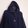 David Barry Navy Blue Hooded Casual Raincoat Jacket 14UK/4EU Image 9