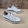 Womens Marco Moreo Platform Trainers Runners Shoes White Leopard Fur Size Uk 2 Eu 35 Womens Girls Brand New Image 10